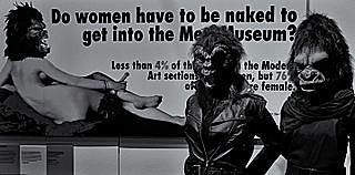 El cartell de las Guerrilla Girls