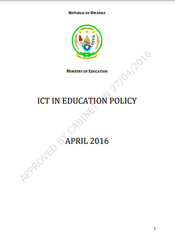 ICT in education policy & Implementation