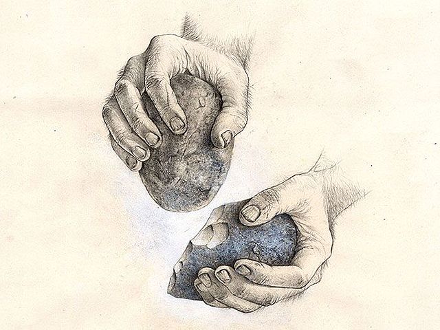 La prima produzione "artistica" dell'uomo