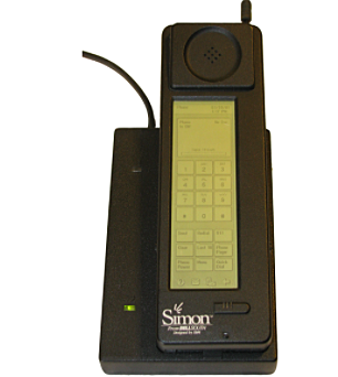 First touchscreen phone