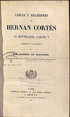 Segunda carta de relación.