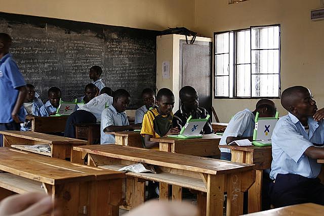 The launch of  One Laptop Per Child Project (OLPCP)