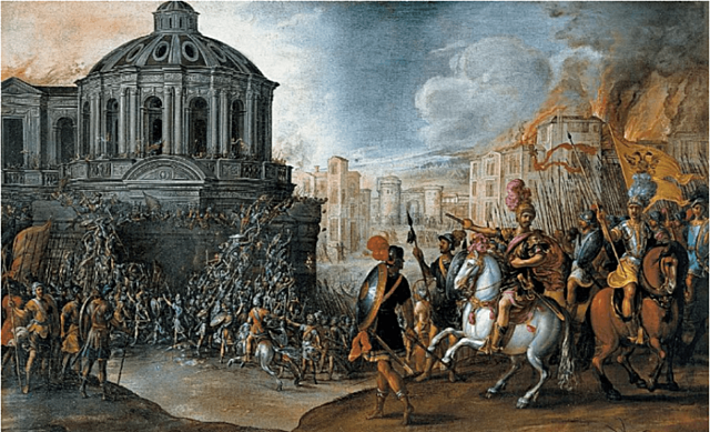 Guerras con Francia y Paz de Cambray