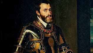 Carlos I es coronado emperador y rey de Italia en Bolonia por el Papa Clemente VII