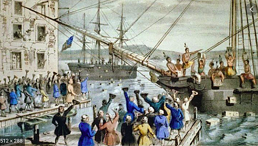 Cause 8: Boston Tea Party