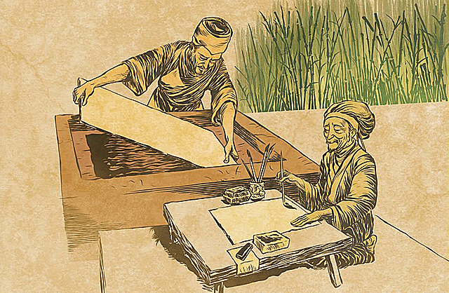 Invención del papel