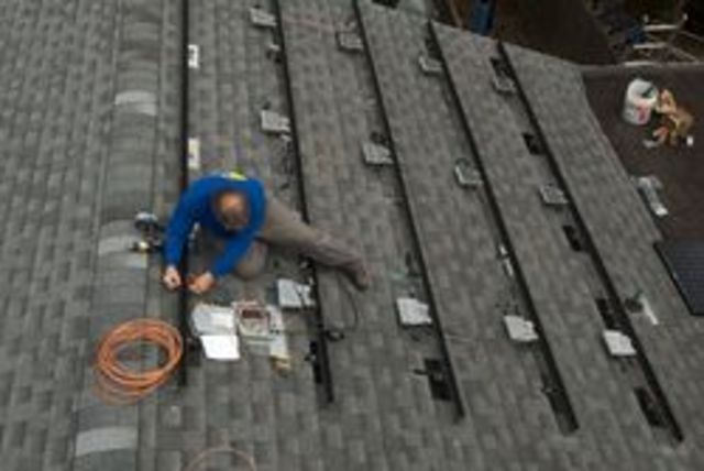 First Commerical Solar Panel