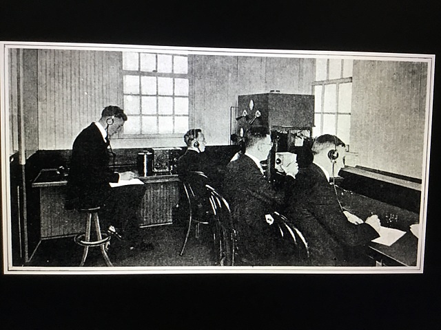 First radio broadcast in the U.S.