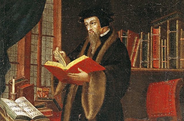 John Calvin developed the idea of predestination.