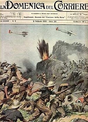 Invasión Abisinia por Italia: Octubre (Batalla de Adowa: 3 octubre)