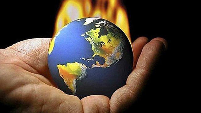 Aumento de temperatura global.