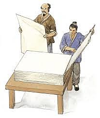 Paper was invented by the Chinese.