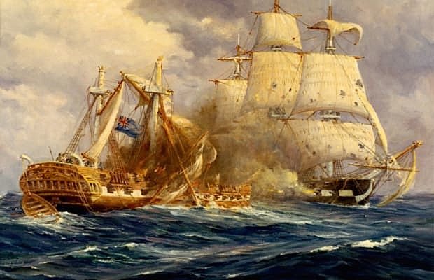 The USS Constitution Vs. The Guerriere