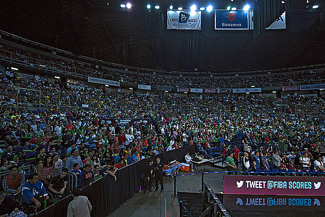 México en el Palacio de los Deportes.