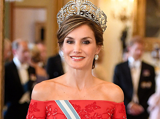 When Letizia was officially queen of Spain