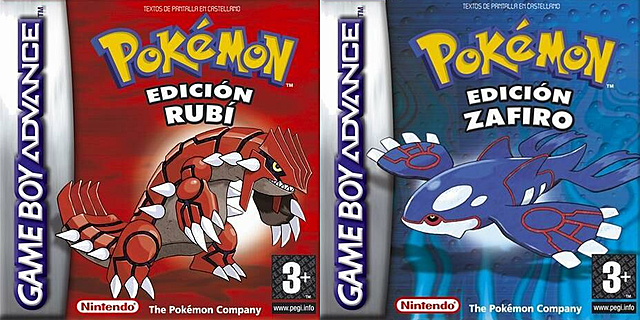 Pokemon Rubí y Zafiro