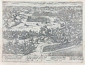 Comienzan los conflictos con los protestantes en los Países Bajos