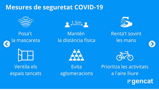 Mesures 25 d'Octubre