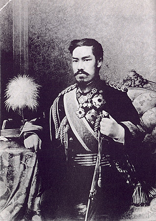 Coroação do Imperador Meiji no Japão