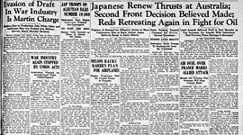 Timeline: Notícies a nivell mundial (1920-2020)