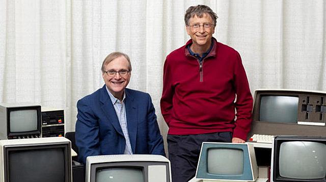 PAUL ALLEN Y BILL GATES