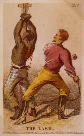 Connecticut assigns the punishment of whipping to any slaves who disturb the peace or assault whites.