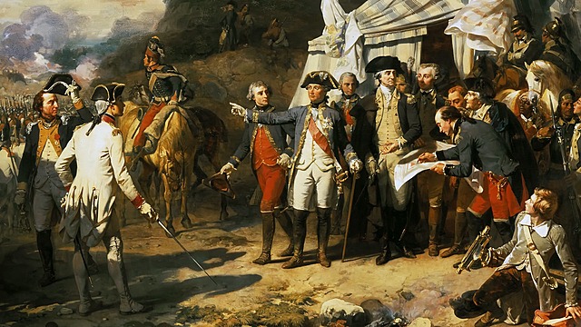 Washington’s troop march