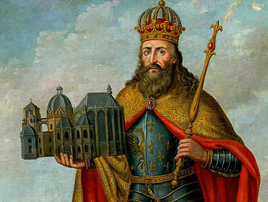 Carlomagno hereda el reino