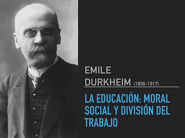 Emilio Durkheim