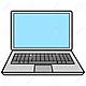 118556689 laptop a vector cartoon illustration of a computer laptop