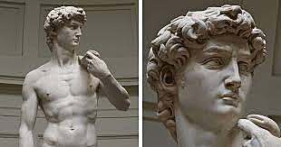 Michelangelo sculpted the statue of David.