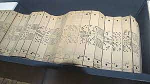 Marie Jacquard: Automatismo con tarjetas perforadas