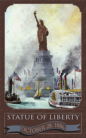 Dedication of the Statue of Liberty