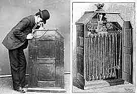 El kinetógrafo y el kinetoscopio