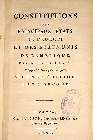 Primera constitució lliberal de Francia.