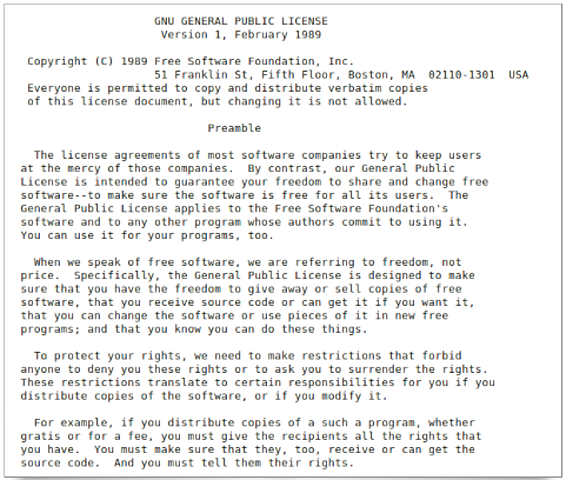 Linux-Linux es licenciado