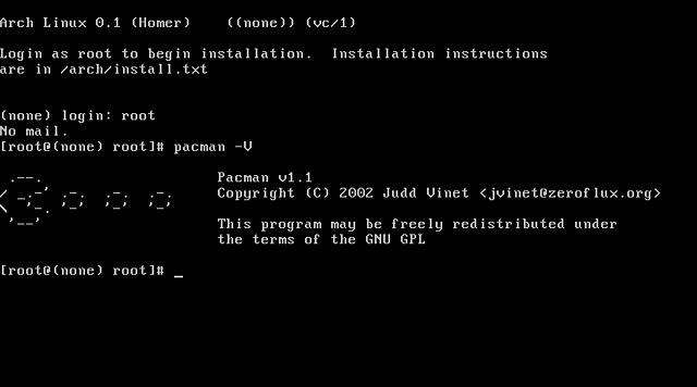 Linux-Linux Version 1.0