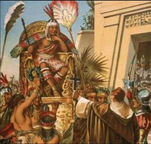 The Aztec Empire began
