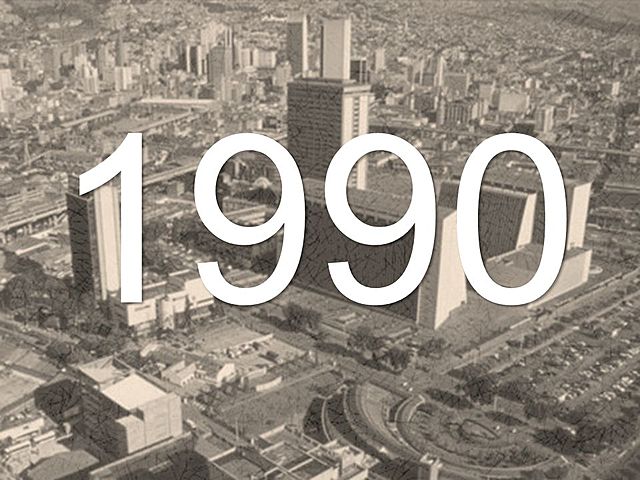 Medellín en 1990