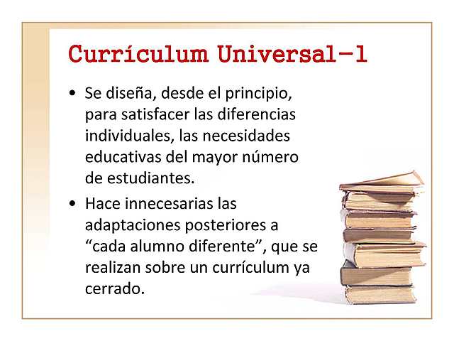 Curriculum Universal
