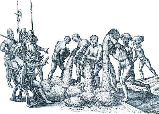 Insurrecciones de indios y las medidas de las autoridades.