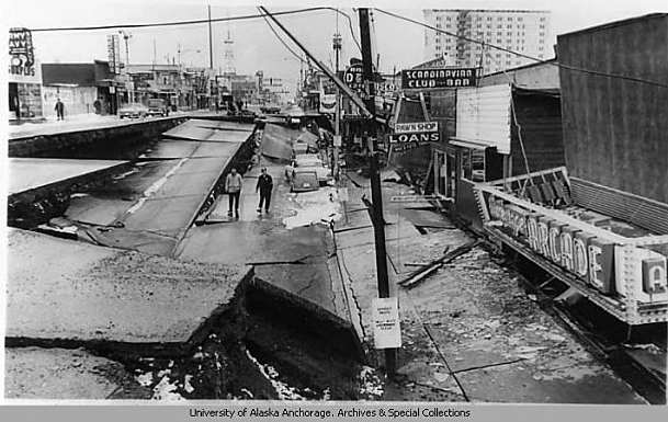 Alaska and california Earthquake