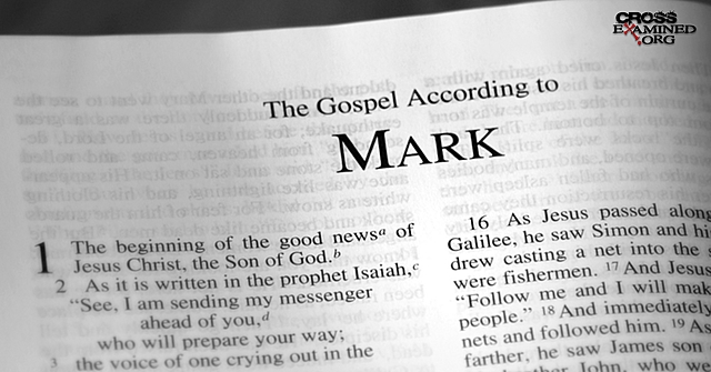 Mark's Gospel is written