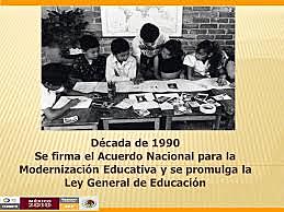 Acuerdo para la modernización de la Educación Básica