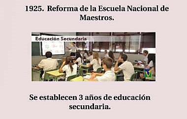 La Educación secundaria