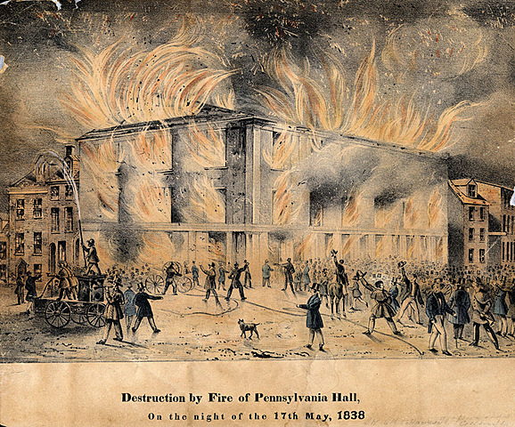 The Burning of the Pennsylvania Hall