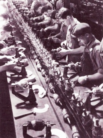 Organisation scientifique du travail de Taylor.