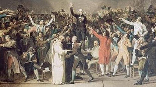 Los revolucionarios y la derroca de política e iglesia