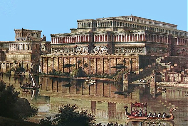 El rey Sargón II crea la Biblioteca de Nínive