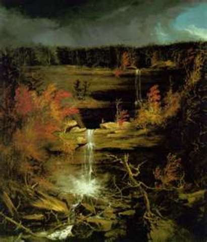 The Falls of the Kaaterskill is made